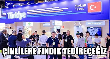 Karadeniz Fındıkçıları Çin Pazarına Çıkartma Yaptı