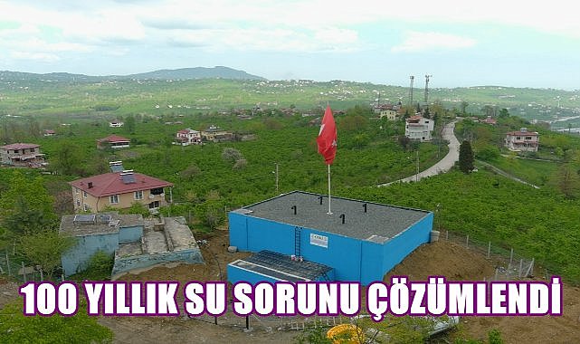 Kökenli'nin 100 Yıllık Su Sorunu Çözümlendi
