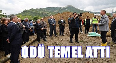 ODÜ İlahiyat Fakültesi Yeni Binasının Temeli Atıldı