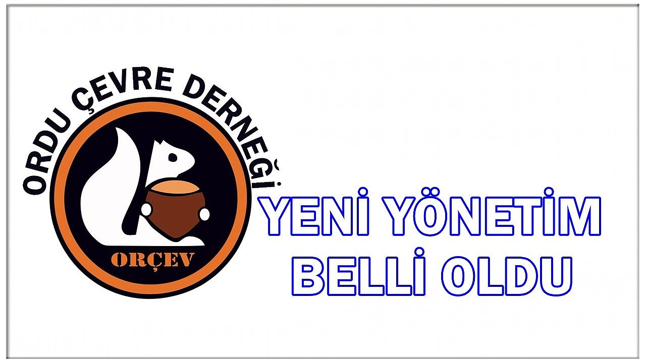 Ordu Çevre Derneği'nde Yeni Dönem; Gönül Yeniden Başkan Seçildi