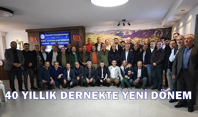 Ordu'da 40 Yıllık Dernekte Yeni Dönem; Gençlere Daha Fazla Söz Sahibi Oldu