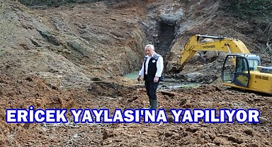 Ordu'da 64.Gölet Çalışması Başladı; İşte Detaylar