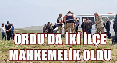 Ordu'da İki İlçe Mahkemelik Oldu; Yayla Sınırının Belirlenmesi İçin Keşif Yapıldı