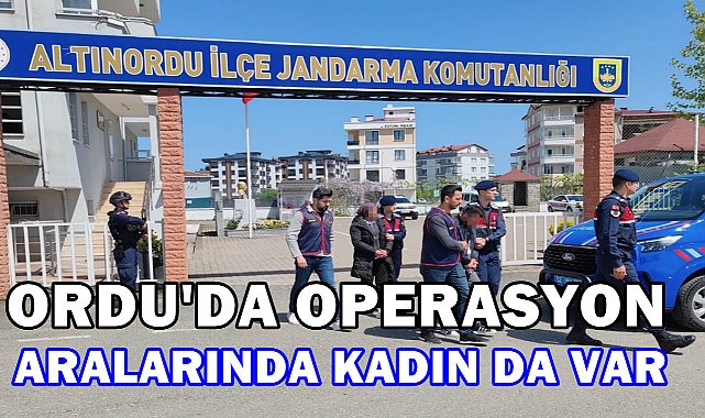 Ordu'da Operasyon; 3 Kişi Gözaltına Alındı