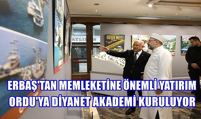 Ordu İçin Önemli Yatırım; Ordu'da Diyanet Akademi Kuruluyor