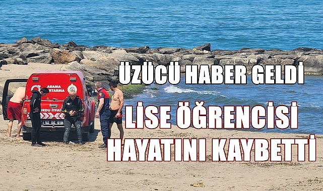 Ordu Liseli Gençlere Ağlıyor; Orhan Kadirhan Bilkay'dan Acı Haber Geldi