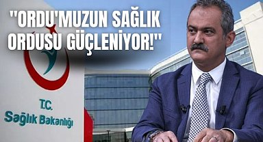 Ordu'nun Sağlık Ordusuna 33 Yeni Doktor Katıldı 
