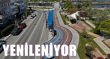 Ordu'nun Sahilleri Sporla Buluşuyor; Renkli Yollara Estetik Dokunuş