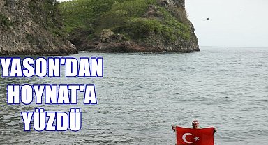 Sakin Şehirde Anlamlı Etkinlik; Yason'dan Hoynat'a 19 Mayıs İçin Yüzdü