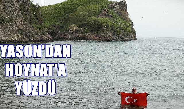 Sakin Şehirde Anlamlı Etkinlik; Yason'dan Hoynat'a 19 Mayıs İçin Yüzdü