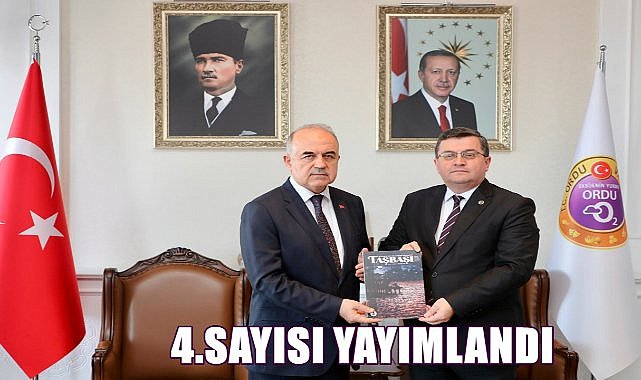 Taşbaşı Dergisinin 4. Sayısı Yayımlandı; Ordu'nun Kültür ce Sanatına Katkı Sunuyor
