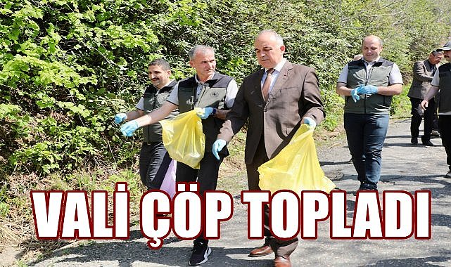 Yoroz Kent Ormanı'nın Çöpleri Toplandı