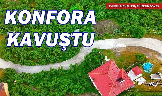 Altınordu’da Ambulansın Bile Çıkamadığı Yollar Betonla Konfora Kavuştu