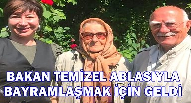Bakan Zekeriya Temizel Ablasıyla Bayramlaşmak İçin Ordu'ya Geldi