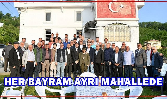 Başkan Ulaş Tepe’den Anlamlı Bayram Geleneği: Bu Kez Orhaniye Mahallesi’ndeydi