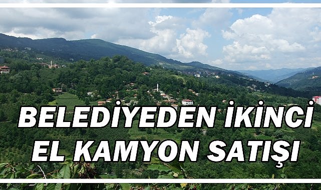 Belediyeden İkinci El Kamyon Satışı: Dodge ve Mitsubishi Araçlar İhaleyle Satılacak