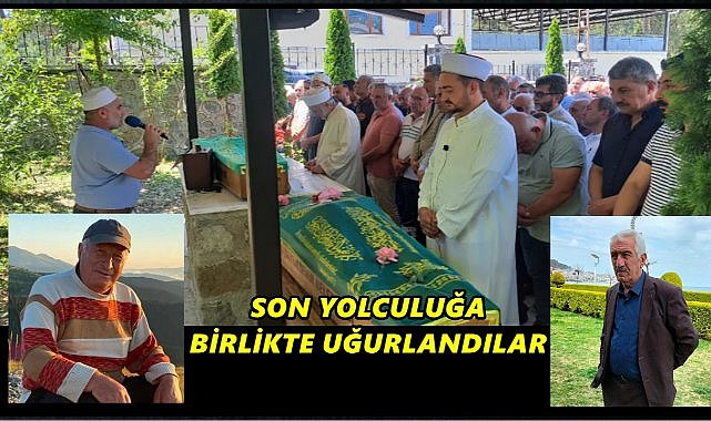 Cevat Günkaya ve Dursun Ali Çelebi Son Yolculuklarına Birlikte Uğurlandı