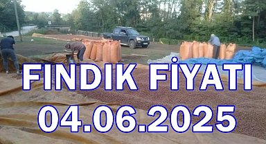 Fındık Fiyatı 4 Haziran 2025 Çarşamba