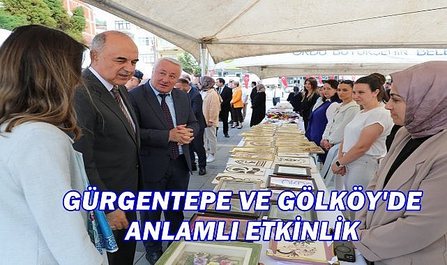 Gürgentepe ve Gölköy’de Mehmetçik İçin Dayanışma: El Emeği Sergisi ve Kermes