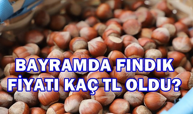Kurban Bayramı&#039;nda Fındık Kaç TL&#039;den Satıldı?İşte Güncel Rakamlar