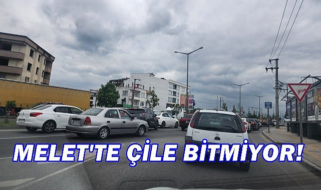 Melet’i Geçen Derin Nefes Alıyor! Trafikte Çile Bitmiyor