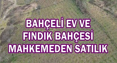 Ordu’da Bahçeli Müstakil Ev ve Tarla İcradan Satılıyor
