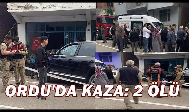Ordu’da Feci Kaza: Evlerinin Önünde Oturan 2 Kişi Hayatını Kaybetti