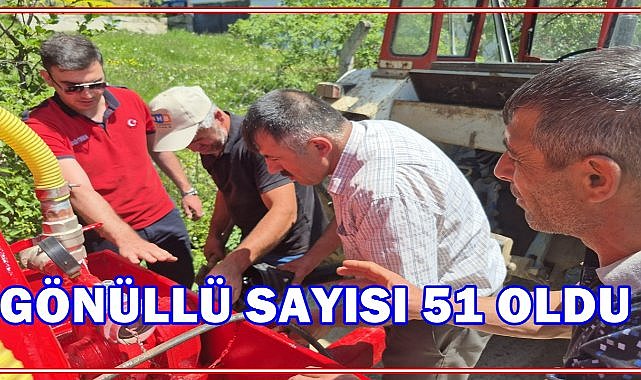 Ordu&#039;da Gönüllü İtfaiyecilik; 9 İstasyon 51 Gönüllü