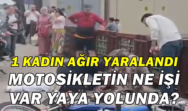 Ordu’da Motosiklet Yayaya Çarptı: 47 Yaşındaki Kadın Ağır Yaralandı