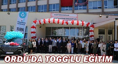 Ordu’da TOGG’lu Eğitim Dönemi Başladı;Geleceğin Ustaları TOGG'la Yetişecek