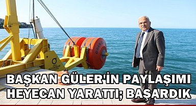 Ordu, Deniz Dalgalarından Elektrik Üreten İlk Şehir Oluyor