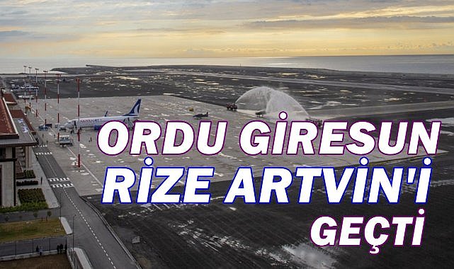 Ordu Giresun ve Rize Artvin Havalimanları Yarıştı: 2025’te Kim Önde?