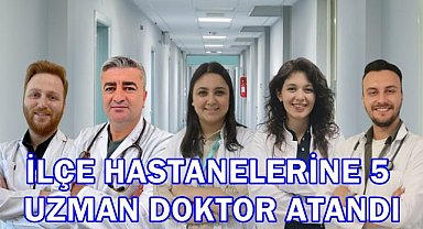Ordu’nun İlçelerine 5 Uzman Doktor Atandı! İşte Görev Yerleri