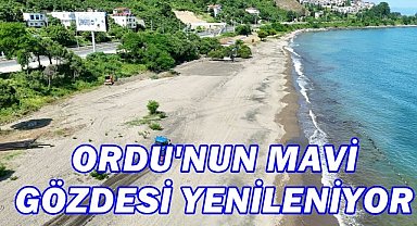 Ordu’nun Mavi Gözdesi Yenileniyor: Mavi Dünya Plajı Yaz Sezonuna Hazırlanıyor
