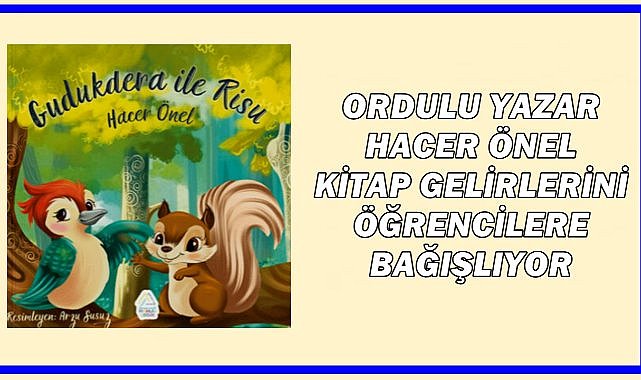 Ordulu Yazarın Kitap Geliri İhtiyaç Sahibi Öğrencilere Gidiyor
