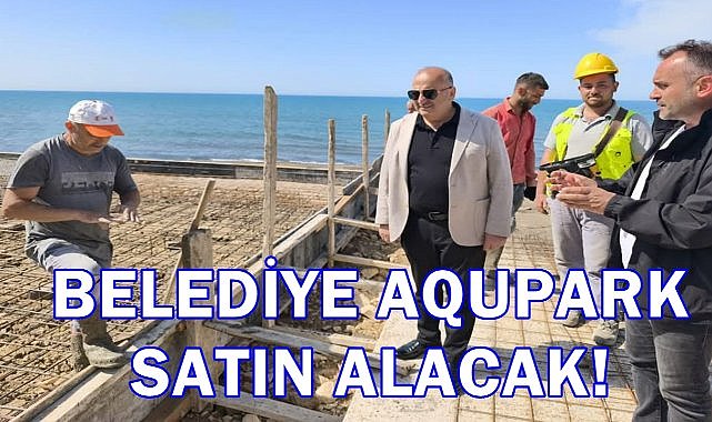Ünye Belediyesi'nin Satın Alacağı Su Kaydırağının Boyu Belli Oldu; İhale İle 218 Metre Kaydırak Alınacak