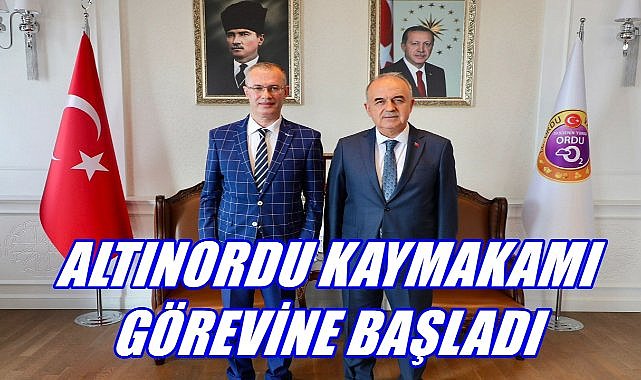 Altınordu’ya Yeni Kaymakam Atandı: İşte İsmail Hakkı Ertaş’ın Mesajı