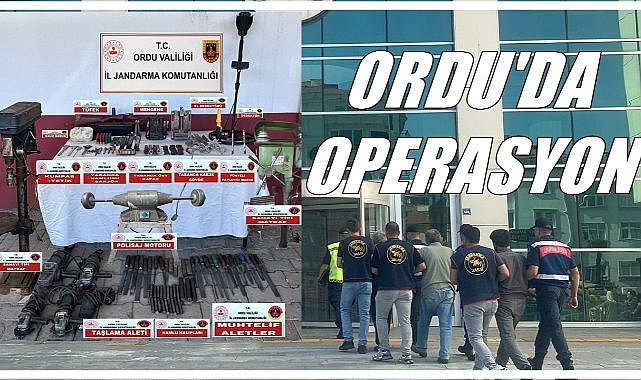 Evleri Atölyeye Çevirmişler: Ordu’da Silah İmalatı Operasyonu