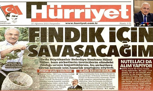 Hilmi Güler: &quot;Fındığın fiyatını yabancıya bırakmayız!&quot;
