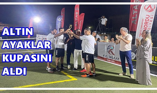 Ordu&#039;da Ayak Tenisi Turnuvası Şampiyonu Metpa Siemens!