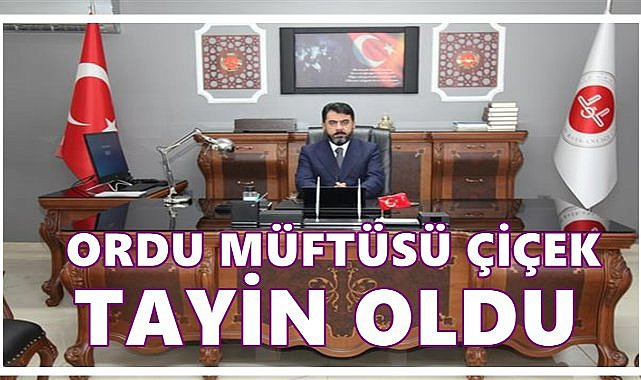 Ordu İl Müftüsü Değişti: İsmail Çiçek Trabzon&#039;a, Ali Çakmak  Ordu&#039;ya Atandı