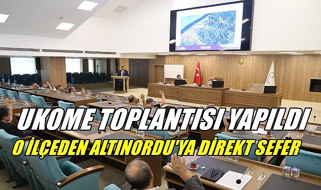 Ordu&#039;nun O İlçesinden Altınordu&#039;ya Direkt Seferler Başlıyor