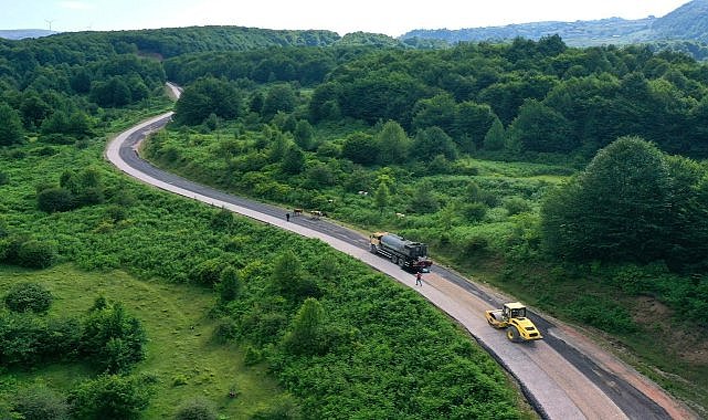Ordu-Tokat Bağlantısında Yeni Dönem: Aybastı Pelitözü Yolu Asfaltlanıyor