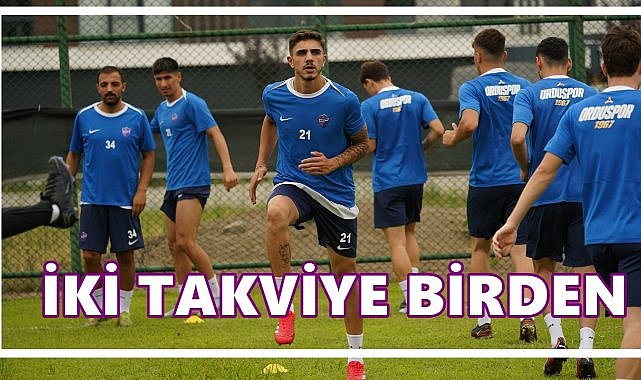 Orduspor 1967&#039;den İki Takviye Birden; Mümin İle  Ömer Alper İmzayı Attı