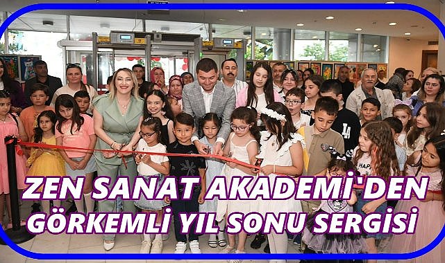 Zen Sanat Akademi Geleceğin Sanatçılarını Yetiştiriyor: 2025 Sergisi Açıldı