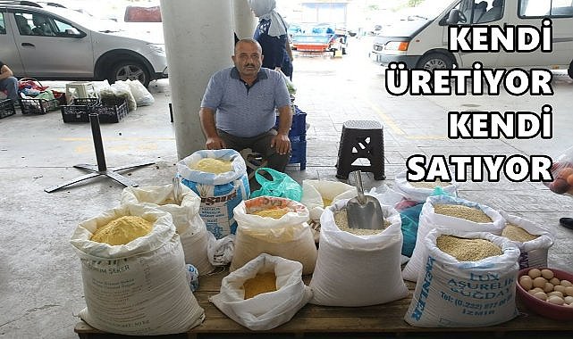 45 Yıldır Kendi Ürettiği Unları Pazarlarda Satıyor