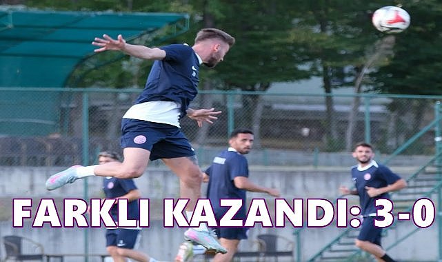  52 Orduspor Hazırlık Maçında İstanbul İnkılapspor’u 3-0 Mağlup Etti