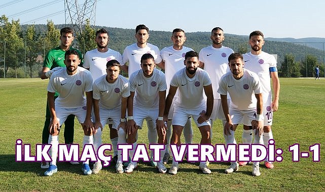 52 Orduspor İlk Maçında Galibiyet Alamadı: 1-1