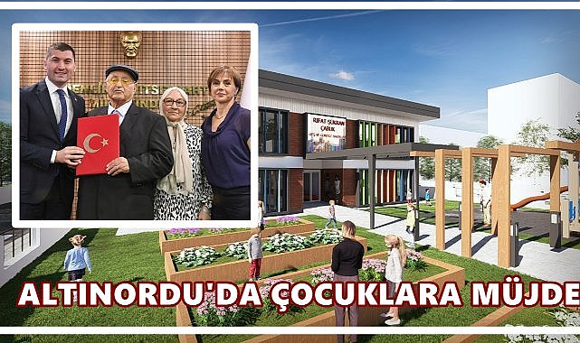 Altınordu’ya Yeni Bir Çocuk Oyun Evi Geliyor: Protokol İmzalandı