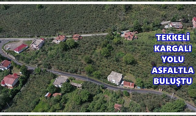 Çaybaşı&#039;nda O Yol Asfaltla Buluştu